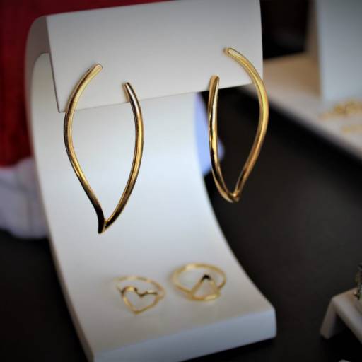 Brincos banhados | Jundiaí por Ekim Semijoias