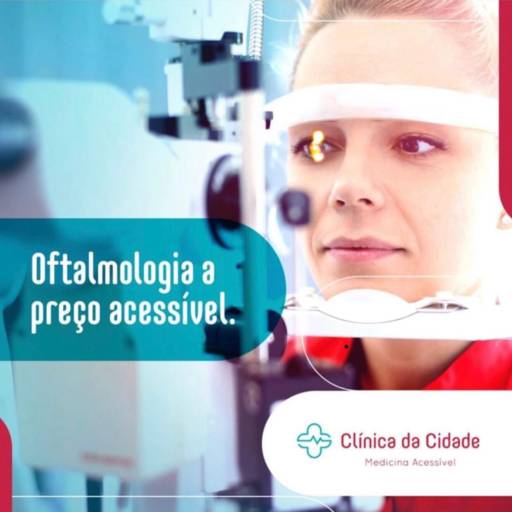 Consulta Oftalmo - Oftalmologista  por Clínica da Cidade Medicina Acessível