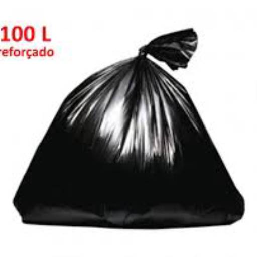 Saco para lixo 100l reforçado kg por Solutudo