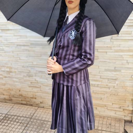 Personagem vivo Wandinha Addams bh