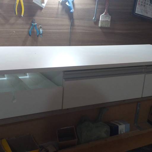 Bancada com 3 gavetas Branco em Bauru, SP por Móveis Fábrica de Sonhos Bauru