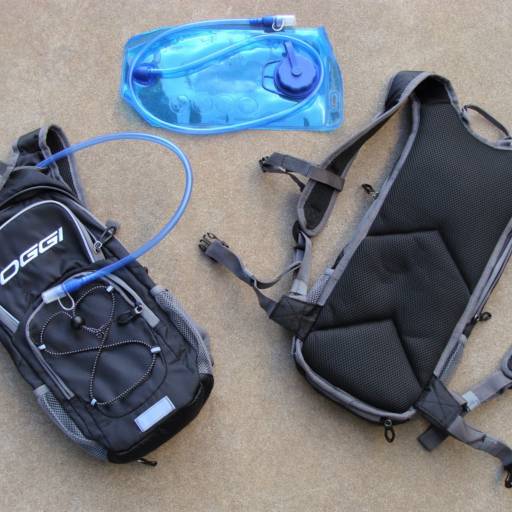 MOCHILA HIDRATAÇÃO 2 LITROS PRETO CINZA SEM MANTA AGILE em Bauru, SP por Two Force Bike Shop