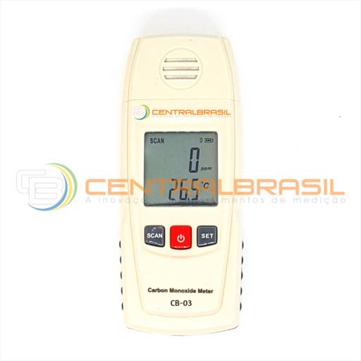 MEDIDOR DE MONÓXIDO DE CARBONO (CO) E TEMPERATURA