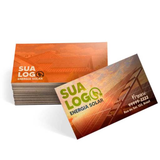 Cartões de Visita Reciclato 250g em São José do Rio Preto, SP por Public Gráfica e Brindes