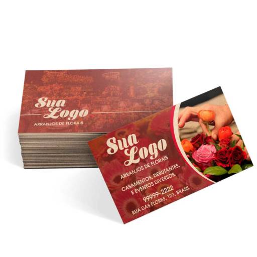 Cartões de Visita Reciclato 250g em São José do Rio Preto, SP por Public Gráfica e Brindes