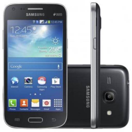 Smartphone Samsung Galaxy Core Plus Dual Chip 3G - Android 4.4 Câm. 5MP Tela 4.3" por Solutudo