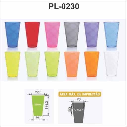 Copo Tornado em São José do Rio Preto, SP por Public Gráfica e Brindes