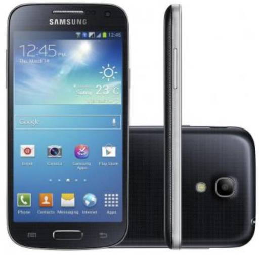 Smartphone Samsung Galaxy S4 Mini Duos DualChip 3G - Android 4.2 Câm. 8MP Tela 4.3" Super Amoled Wi-Fi por Solutudo