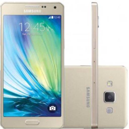 Smartphone Samsung Galaxy A5 Duos Dual Chip 4G - Android 4.4 Câm. 13MP Tela 5" Proc. Quad Core por Solutudo
