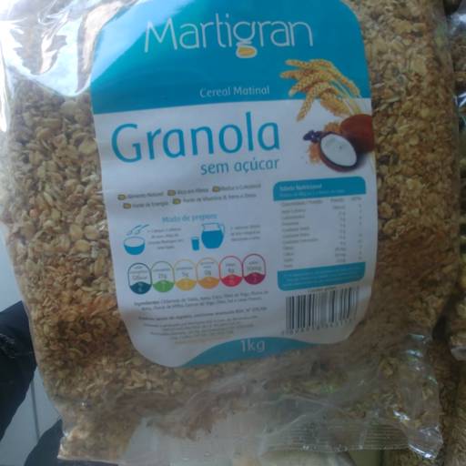 Granola sem açúcar- Martigran por Saúde e Vida