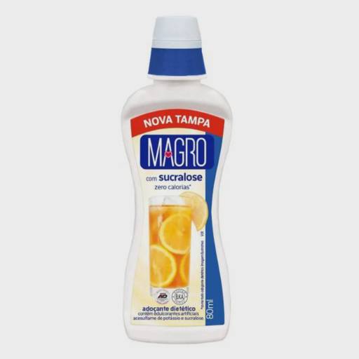 Adoçante Líquido com Sucralose 80ml - Magro