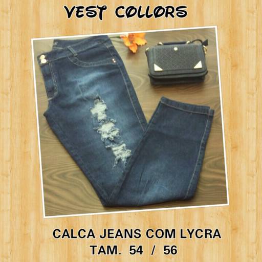 Calças jeans Plus size por Solutudo