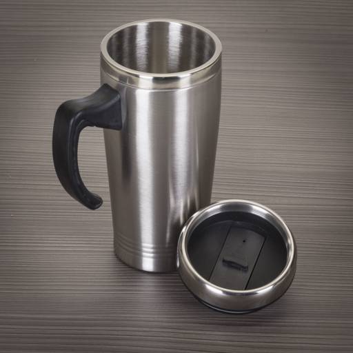 05828 Caneca inox de 450ml em São José do Rio Preto, SP por Public Gráfica e Brindes
