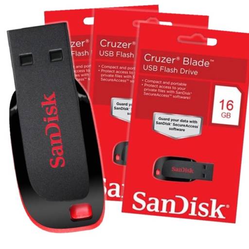 Pen Drive Sandisk 16GB por Solutudo
