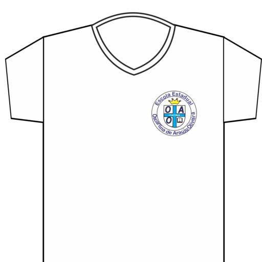 camiseta  escolar por Sinai Estamparia e Confecção 