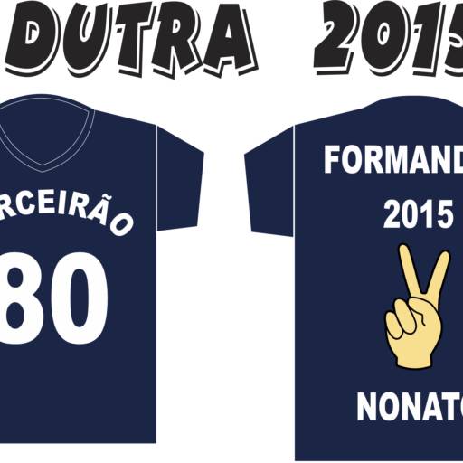 CAMISETAS  FORMATURAS  por Sinai Estamparia e Confecção 