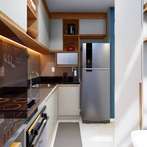 Projeto de interiores em Salto, SP por Hoog Arquitetura