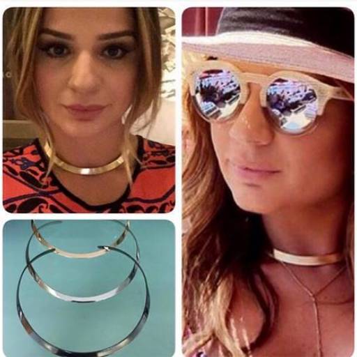 Coleira ou Choker por Gaby Sampaio