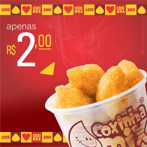 Salgados por Coxinha Mix