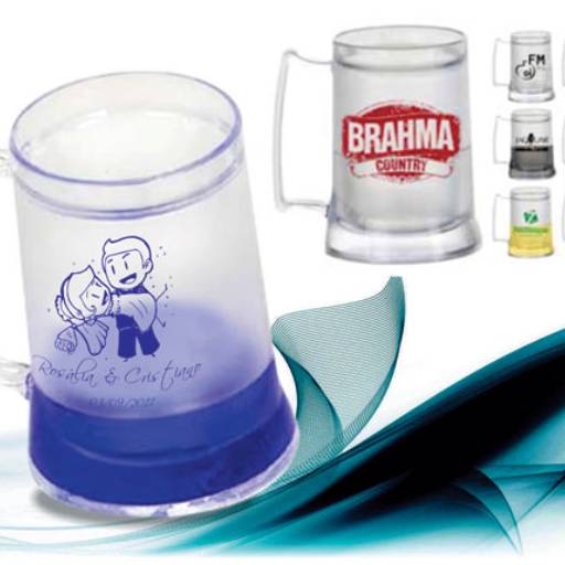 Comprar o produto de caneca de gel personalizada em A Classificar pela empresa Brunão Brindes em Birigui, SP por Solutudo