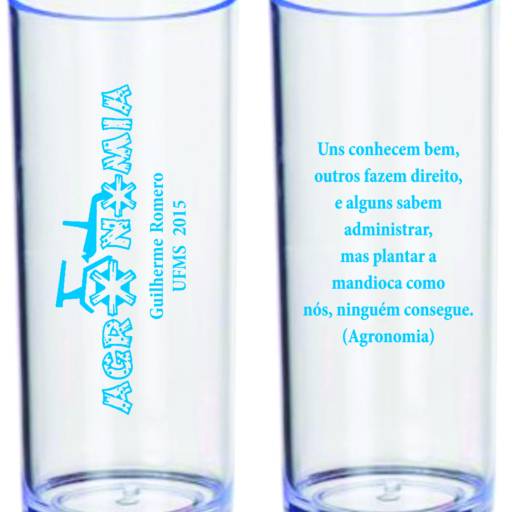 Comprar o produto de copo long drink personalizado em A Classificar pela empresa Brunão Brindes em Birigui, SP por Solutudo