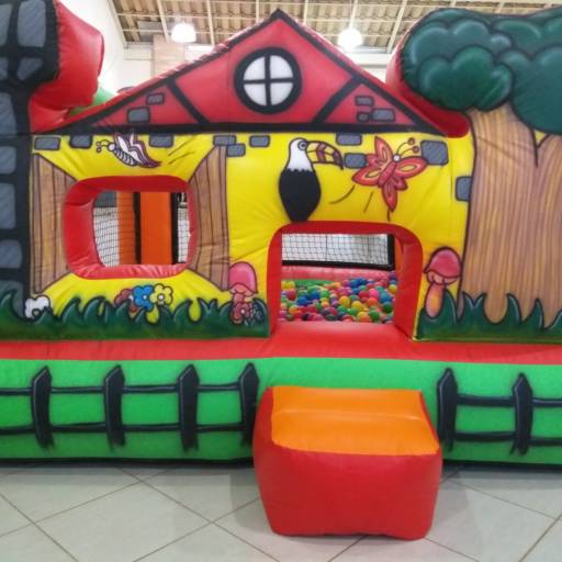 Comprar o produto de Piscina de bolinha inflável- Casinha em Brinquedos e Hobbies pela empresa Peralta Eventos - Brinquedos para Festas em Araçatuba, SP por Solutudo