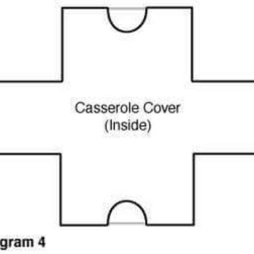 Porta Assadeira por Pitucha Armarinho