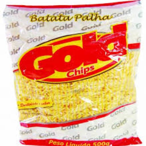 Batata palha Gold Chips 500gr por Grandd Atacado de Congelados