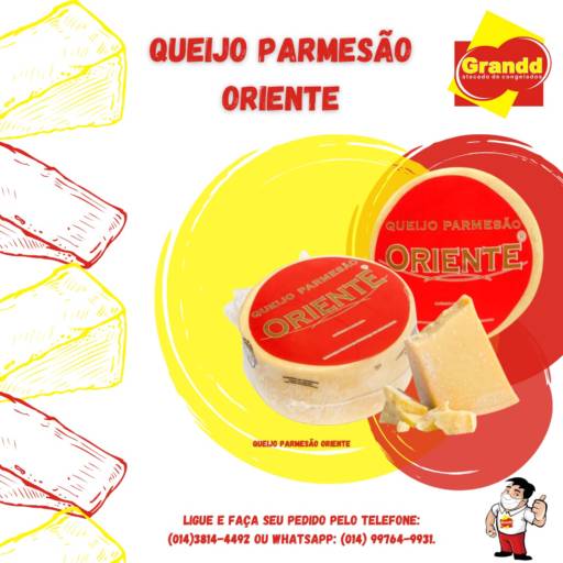 QUEIJO PARMESAO ORIENTE em Botucatu, SP por Grandd Atacado de Congelados