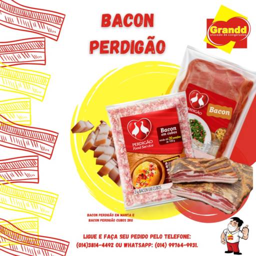 BACON PERDIGAO em Botucatu, SP por Grandd Atacado de Congelados