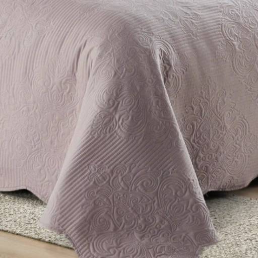 Colcha Damask King Rose