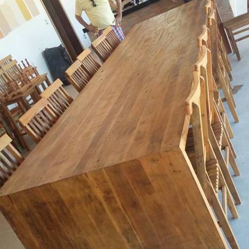 MESA DE JANTAR por Pivoto & Gea Comercio De Moveis Ltda