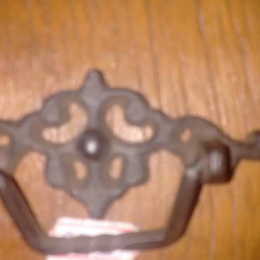 PUXADOR DE FERRO FUNDIDO