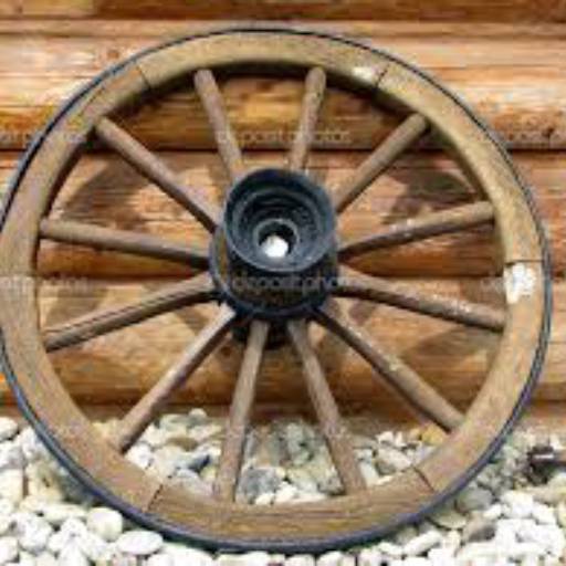 RODA DE CARROÇA por Pivoto & Gea Comercio De Moveis Ltda