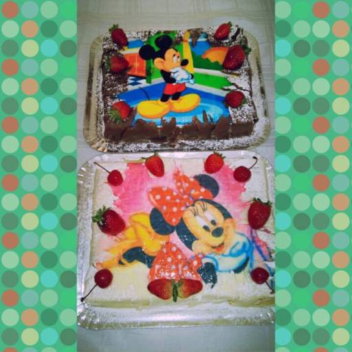 Bolo Minie e Mickey