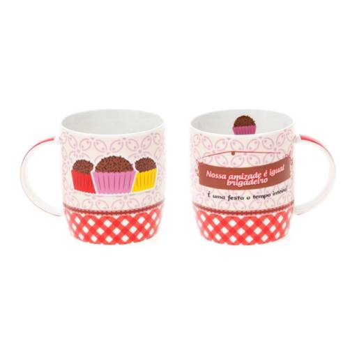 caneca porcelana personalizada por K22 Presentes Criativos