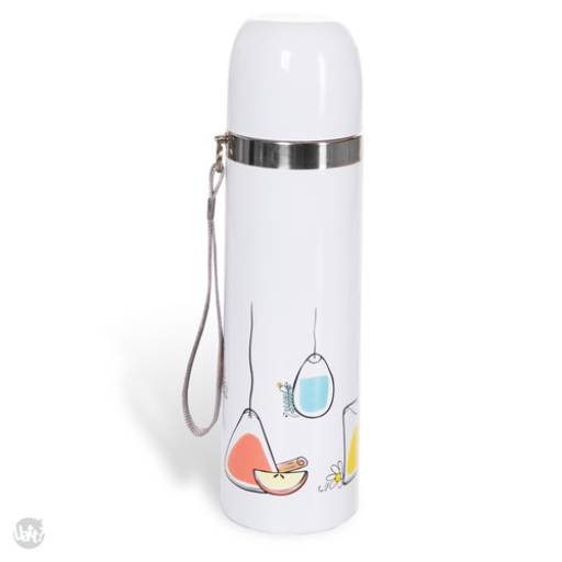 garrafa térmica chá uatt por K22 Presentes Criativos