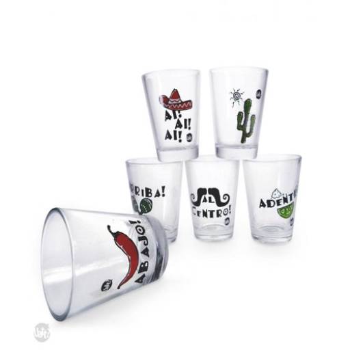 conjunto de shot frases de boteco uatt por K22 Presentes Criativos