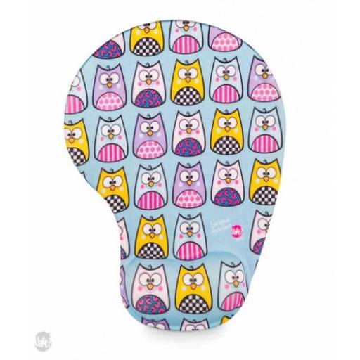 mouse pad gel corujinha uatt por K22 Presentes Criativos