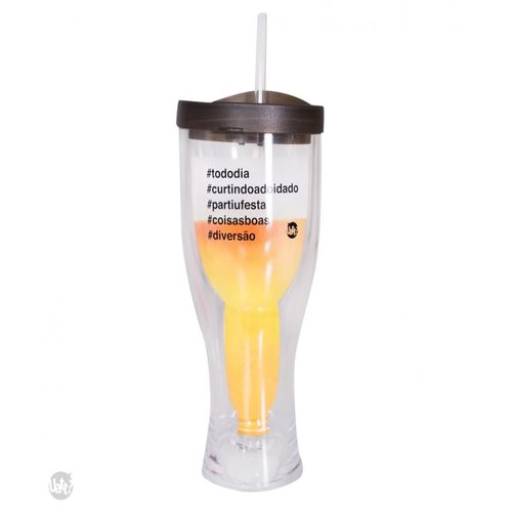 COPO GARRAFA INVERTIDA HASHTAG UATT por K22 Presentes Criativos