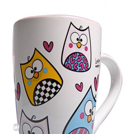 caneca coruja corujinha uatt por K22 Presentes Criativos