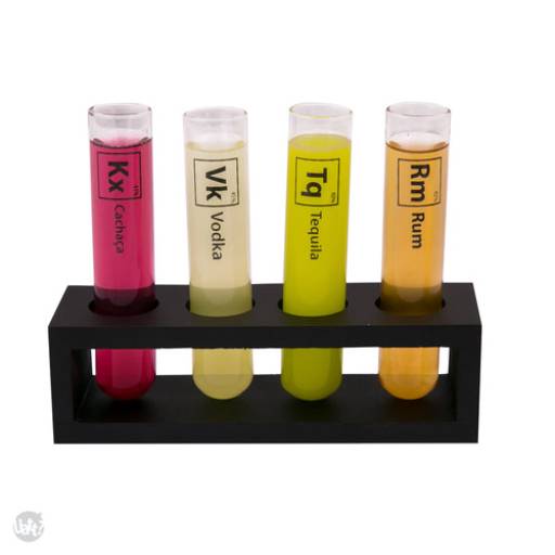 TUBO SHOT BIRITA PERIÓDICA UATT  por K22 Presentes Criativos