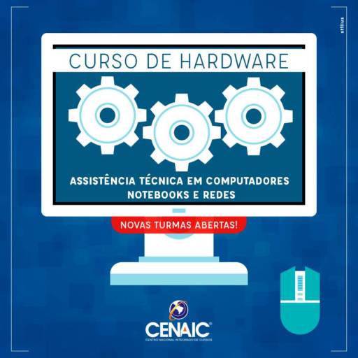 CURSO DE HARDWARE - Manutenção de computadores e notebooks por Cenarium Cursos