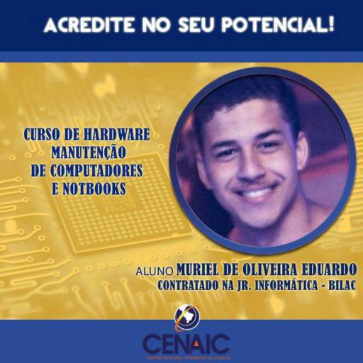 CURSO DE HARDWARE - Manutenção de computadores e notebooks por Cenarium Cursos