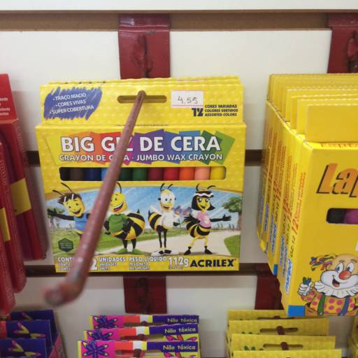 Giz de Cera em Avaré por Art Copy Papelaria e Copiadora