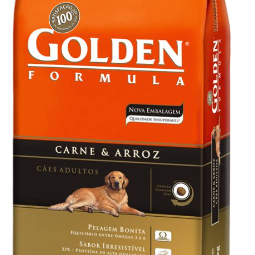 Golden Formula Cães Carne 15kg por Bichos e Rabichos