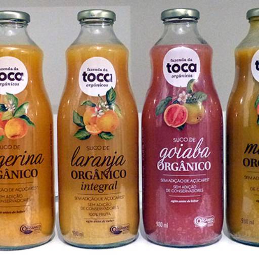 Comprar o produto de SUCOS ORGÂNICOS 980 ML (LARANJA, TANGERINA, GOIABA) em Alimentos e Bebidas pela empresa Armazém Orgânicos em Bauru, SP por Solutudo