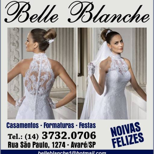 vestido de noiva flor de lotos por Belle Blanche