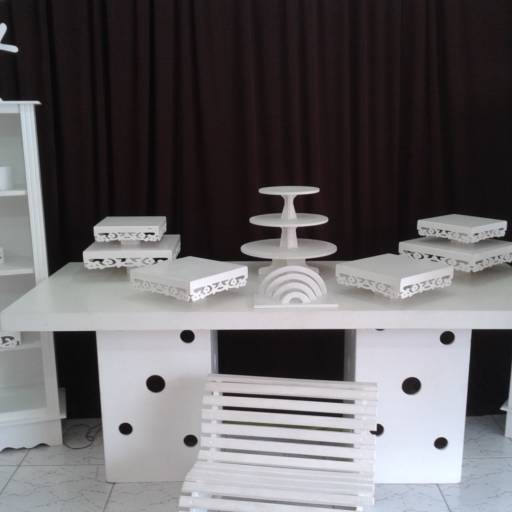Comprar o produto de mesa clean branca e acessórios  em Decoração pela empresa Decor Fest em São Roque, SP por Solutudo