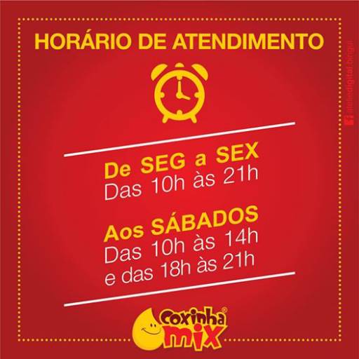 Salgados por Coxinha Mix